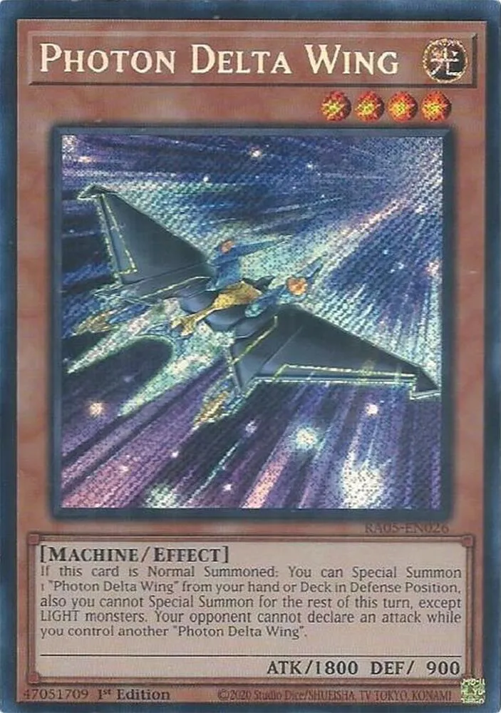 Photon Delta Wing — Rarity Collection 5 — Yu-Gi-Oh!