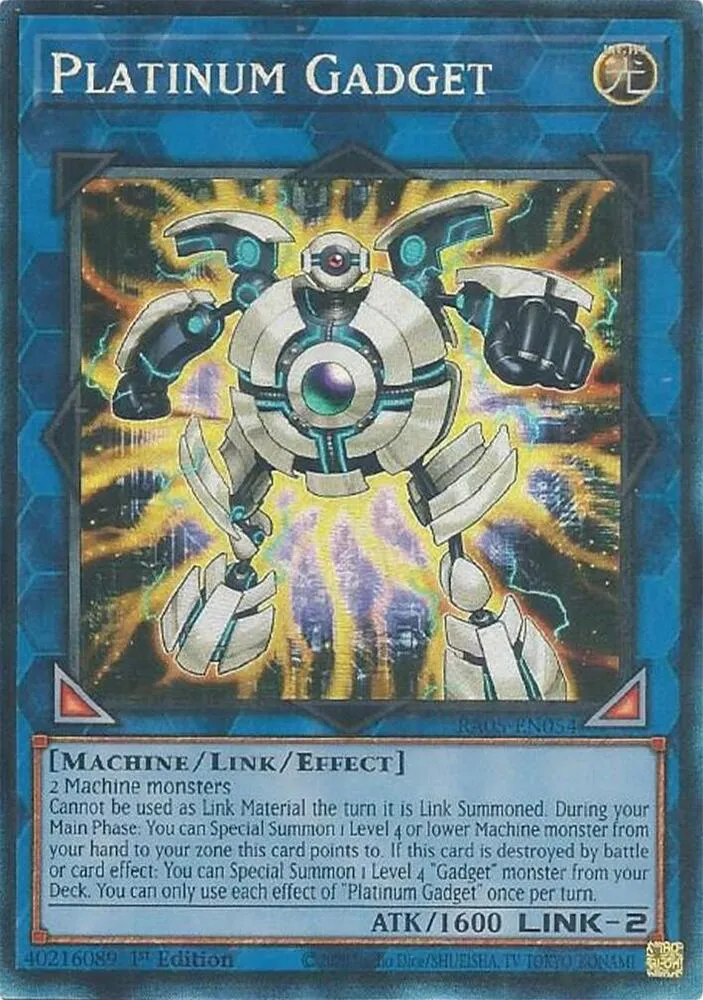 Platinum Gadget from Rarity Collection 5 - Yu-Gi-Oh!