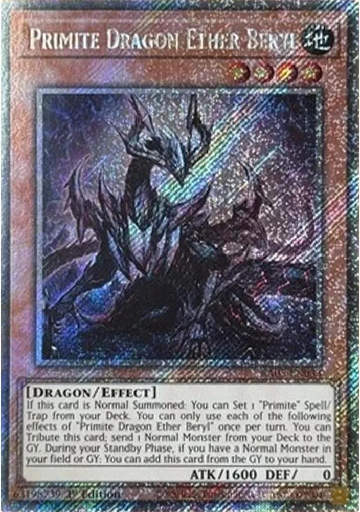 Primite Dragon Ether Beryl from Rarity Collection 5 - Yu-Gi-Oh!