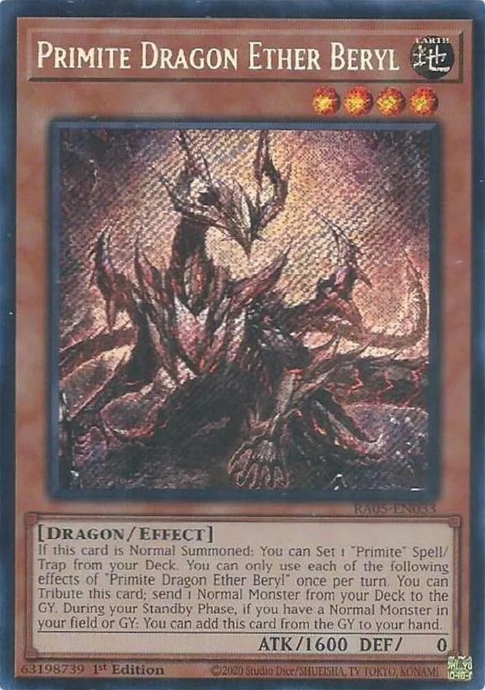 Primite Dragon Ether Beryl — Rarity Collection 5 — Yu-Gi-Oh!
