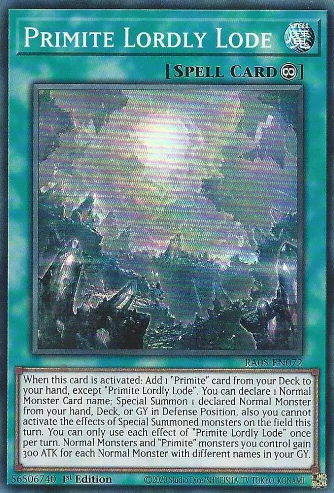 Primite Lordly Lode — Rarity Collection 5 — Yu-Gi-Oh!