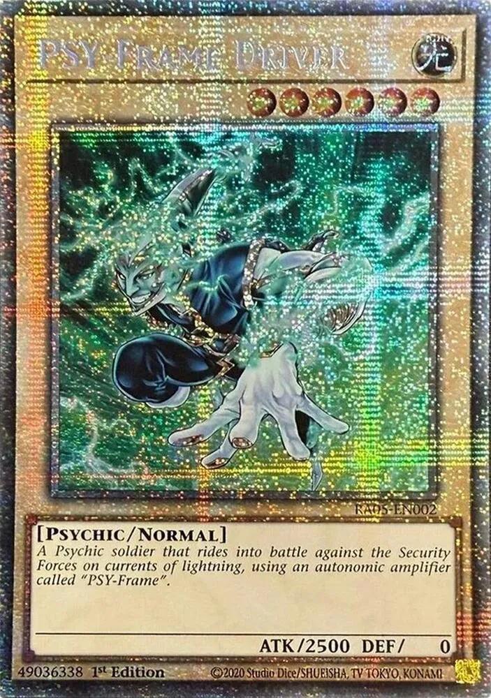 PSY-Frame Driver — Rarity Collection 5 — Yu-Gi-Oh!