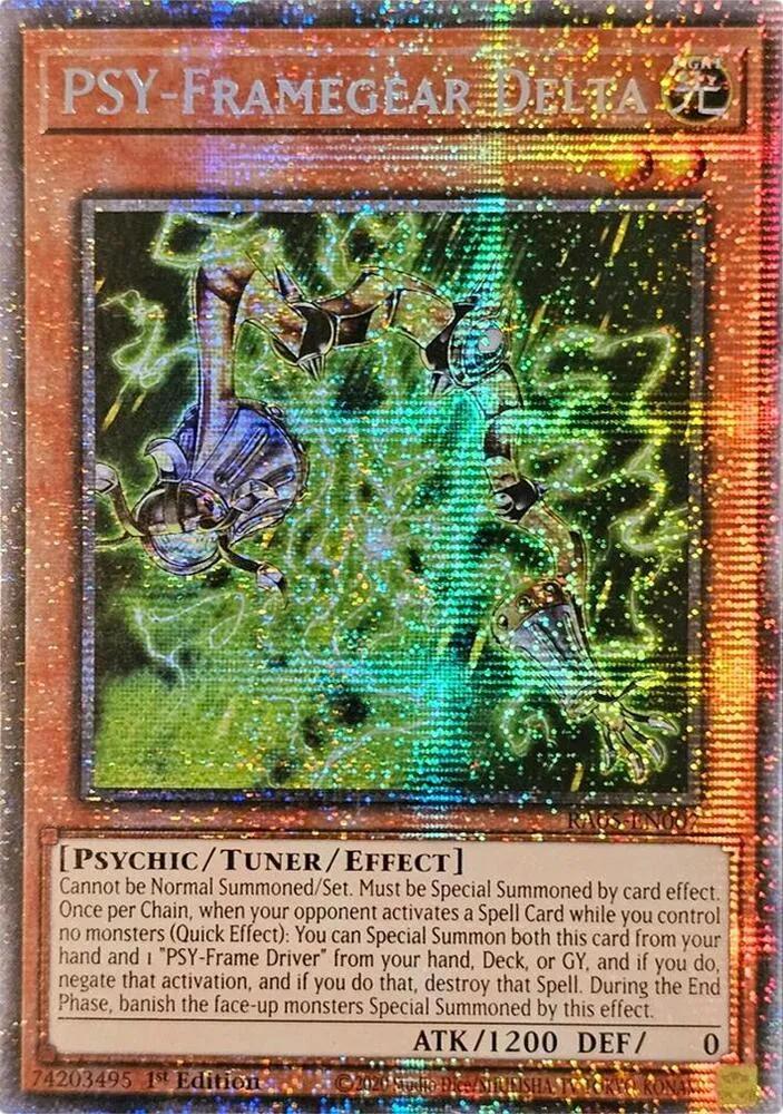PSY-Framegear Delta — Rarity Collection 5 — Yu-Gi-Oh!