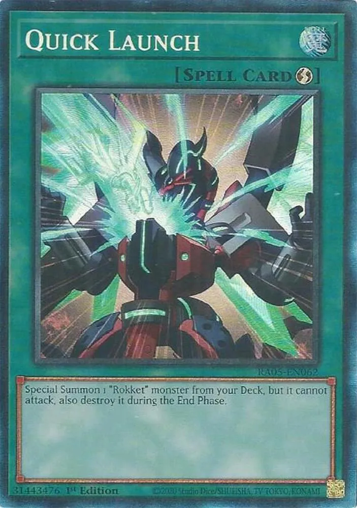 Quick Launch — Rarity Collection 5 — Yu-Gi-Oh!