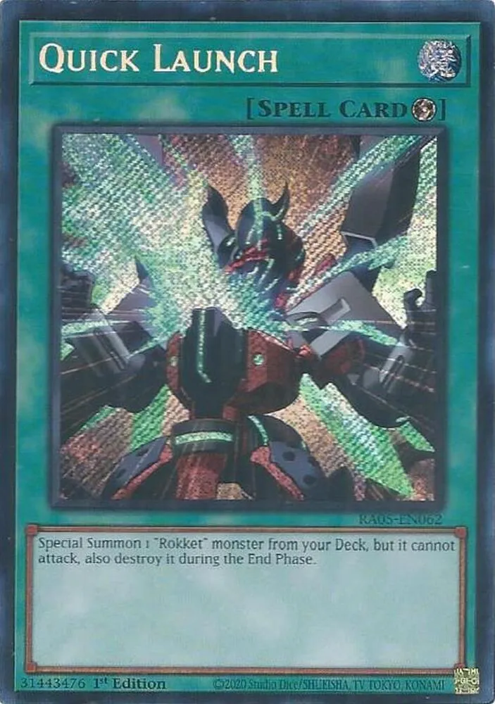 Quick Launch — Rarity Collection 5 — Yu-Gi-Oh!