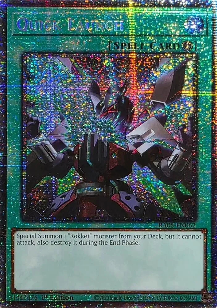 Quick Launch — Rarity Collection 5 — Yu-Gi-Oh!