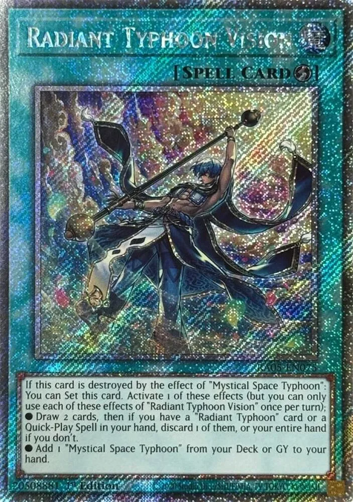 Vision du Typhon Radieux — Rarity Collection 5 — Yu-Gi-Oh!