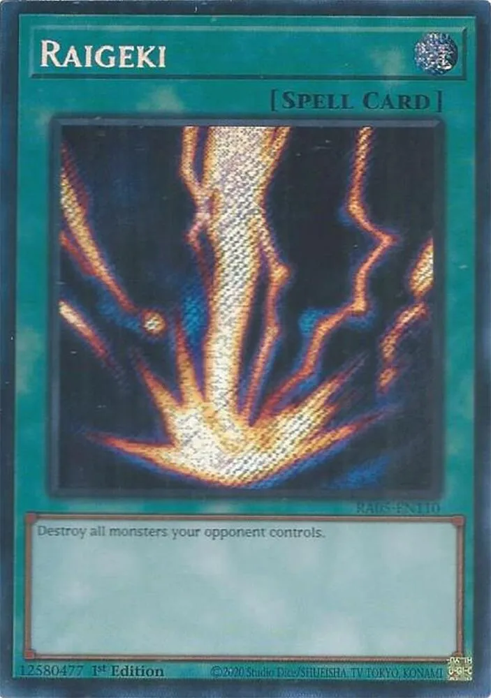 Raigeki — Rarity Collection 5 — Yu-Gi-Oh!