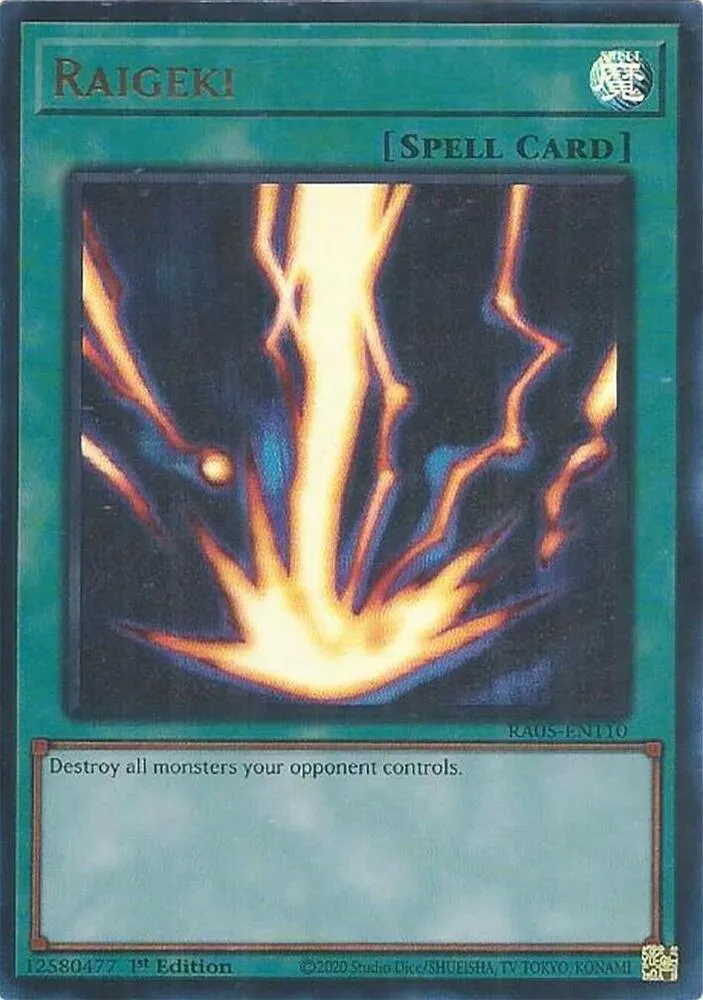 Raigeki — Rarity Collection 5 — Yu-Gi-Oh!