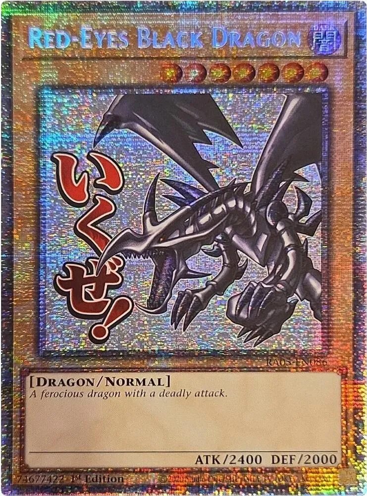 Red-Eyes Black Dragon — Rarity Collection 5 — Yu-Gi-Oh!