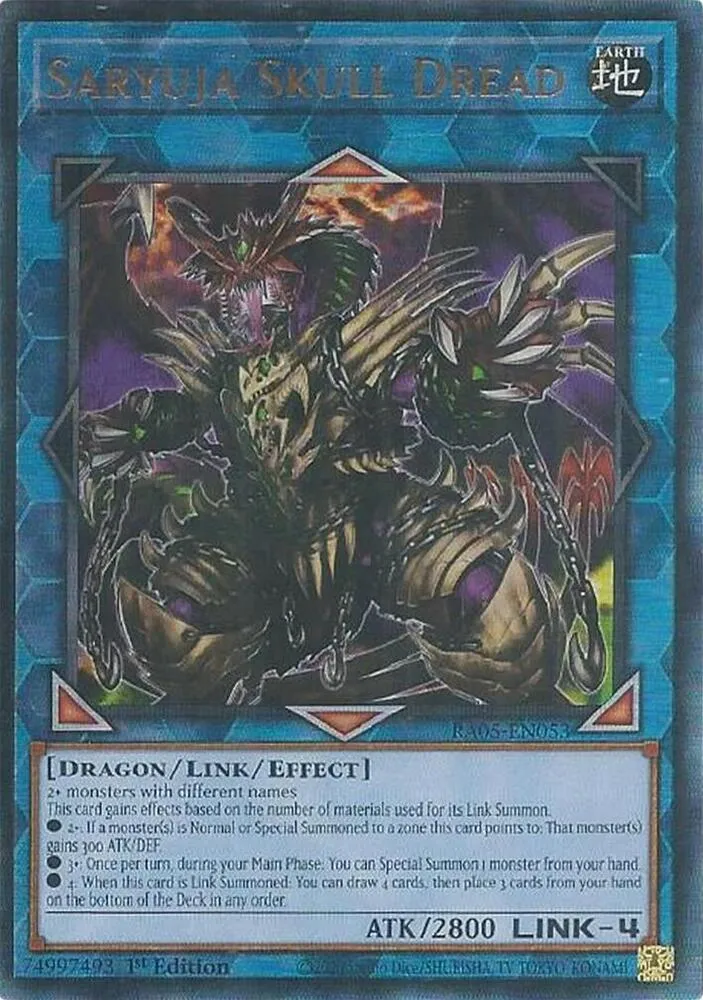 Saryuja Skull Dread — Rarity Collection 5 — Yu-Gi-Oh!