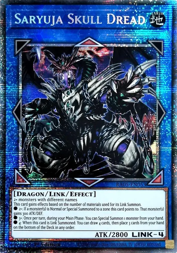 Saryuja Skull Dread — Rarity Collection 5 — Yu-Gi-Oh!