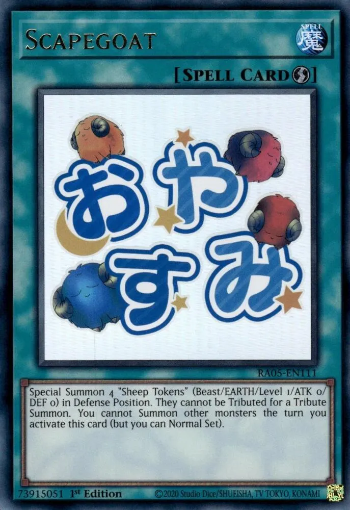 Scapegoat — Rarity Collection 5 — Yu-Gi-Oh!