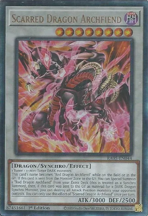 Scarred Dragon Archfiend — Rarity Collection 5 — Yu-Gi-Oh!