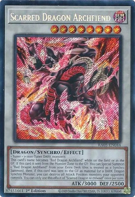 Scarred Dragon Archfiend — Rarity Collection 5 — Yu-Gi-Oh!