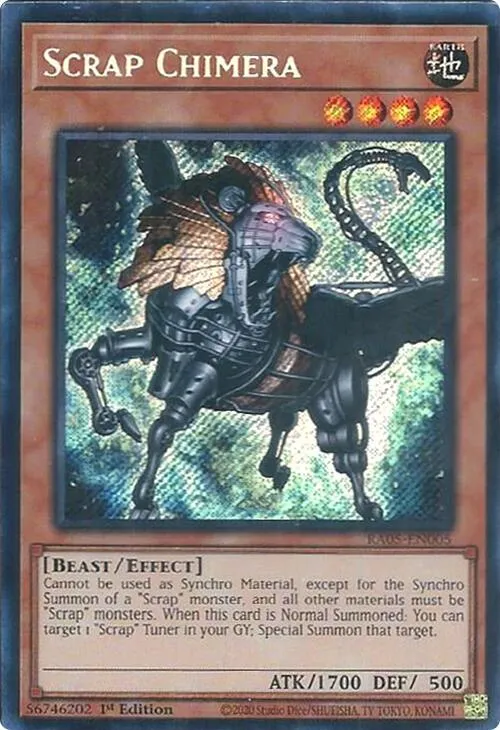 Scrap Chimera — Rarity Collection 5 — Yu-Gi-Oh!