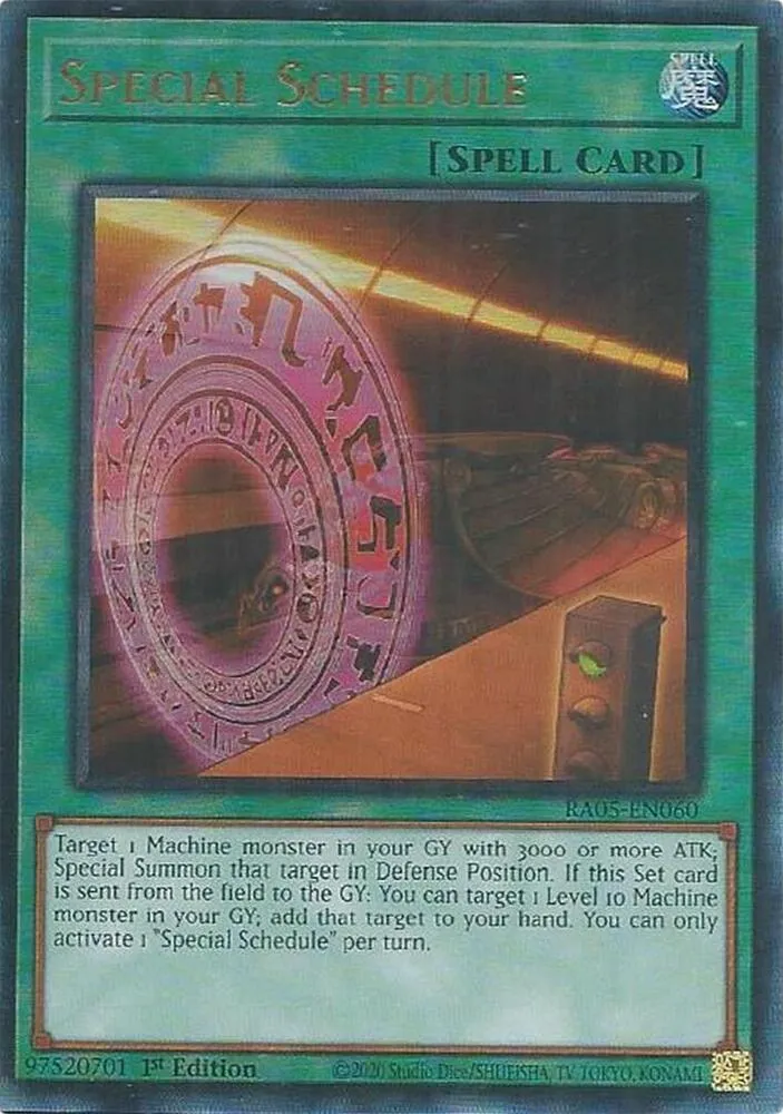 Special Schedule — Rarity Collection 5 — Yu-Gi-Oh!