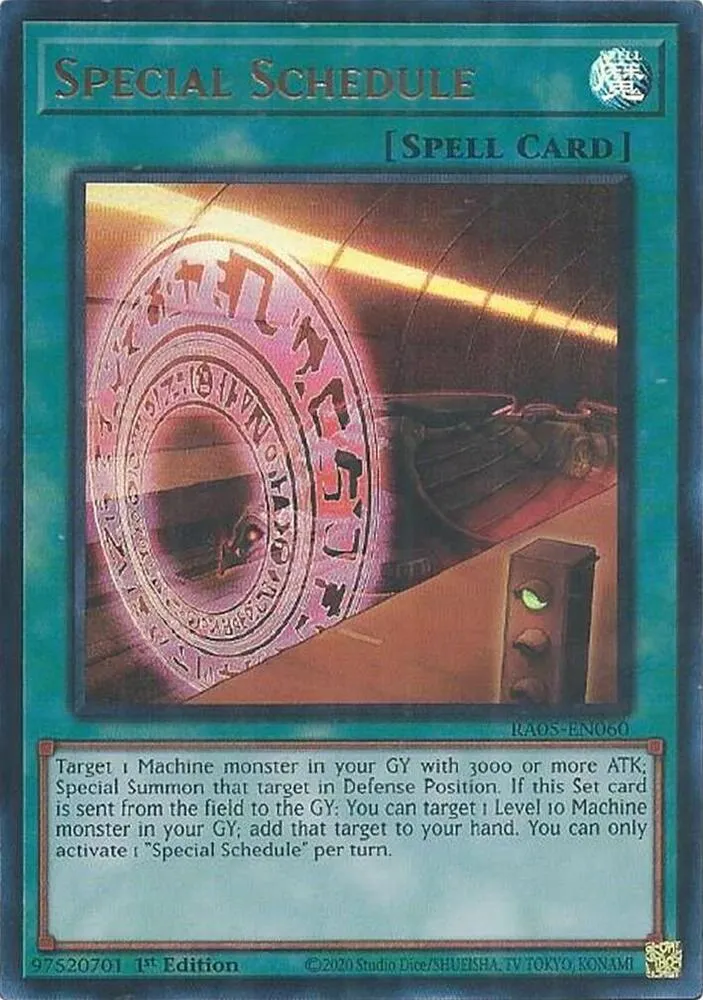 Special Schedule — Rarity Collection 5 — Yu-Gi-Oh!