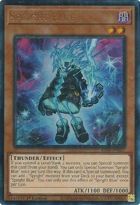 Spright Blue — Rarity Collection 5 — Yu-Gi-Oh!