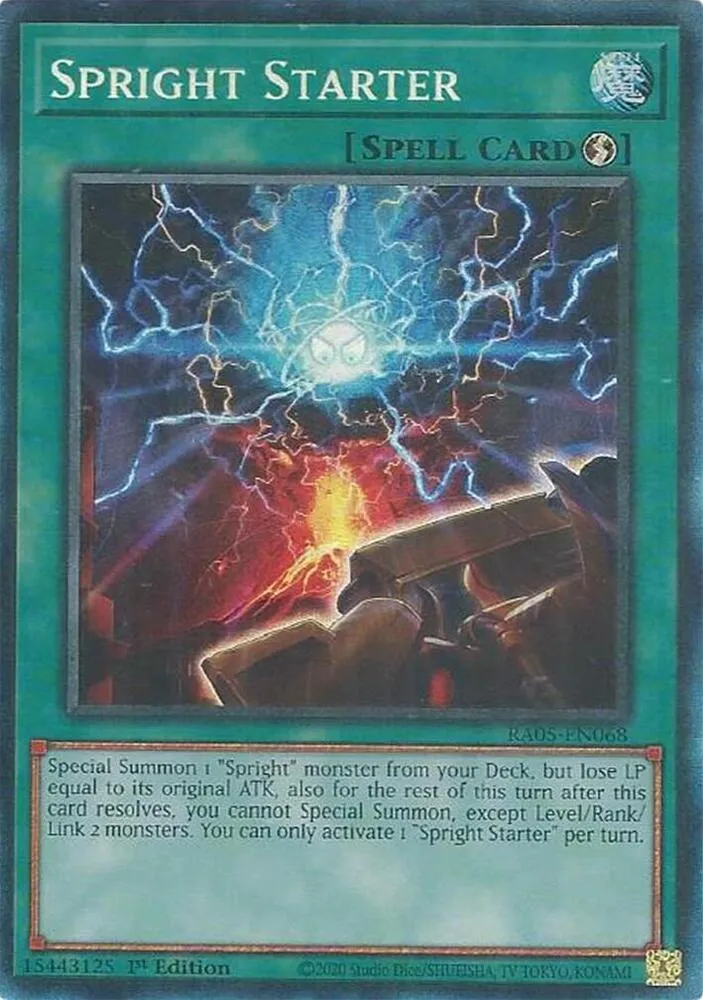 Spright Starter — Rarity Collection 5 — Yu-Gi-Oh!