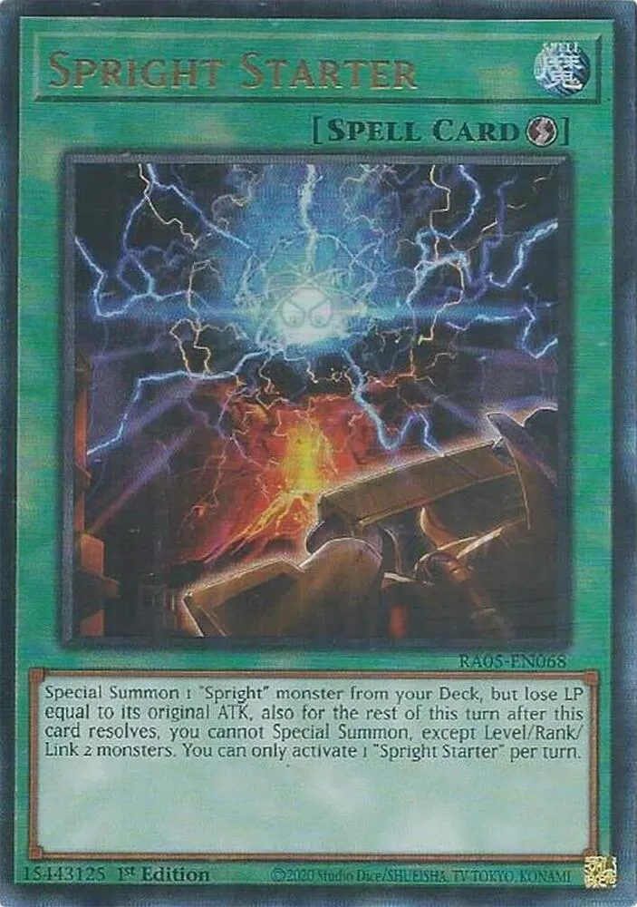 Spright Starter — Rarity Collection 5 — Yu-Gi-Oh!