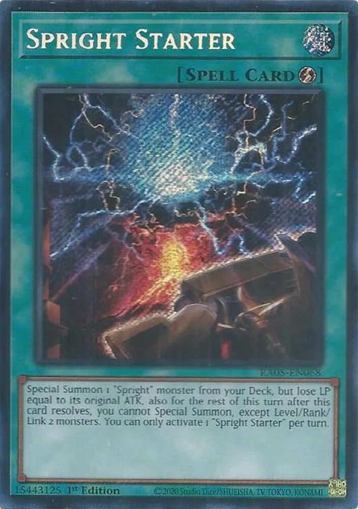 Spright Starter — Rarity Collection 5 — Yu-Gi-Oh!