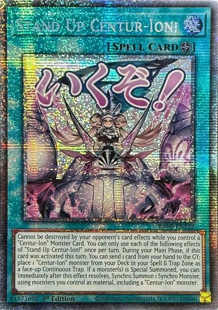 Levez-Vous Centur-Ion ! — Rarity Collection 5 — Yu-Gi-Oh!