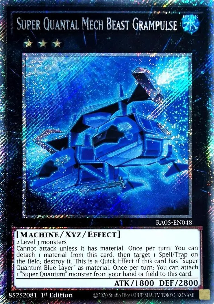 Super Quantal Mech Beast Grampulse — Rarity Collection 5 — Yu-Gi-Oh!
