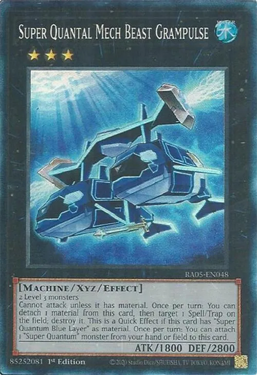 Super Quantal Mech Beast Grampulse — Rarity Collection 5 — Yu-Gi-Oh!