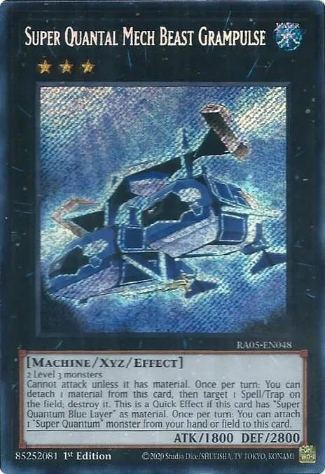 Super Quantal Mech Beast Grampulse — Rarity Collection 5 — Yu-Gi-Oh!