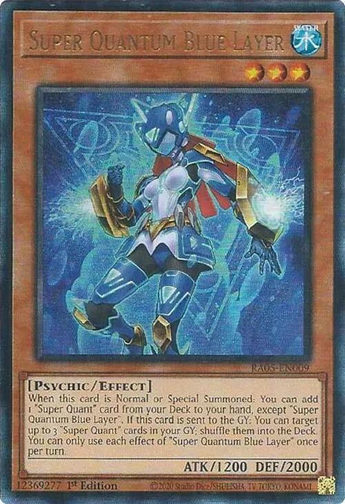 Super Quantum Blue Layer — Rarity Collection 5 — Yu-Gi-Oh!