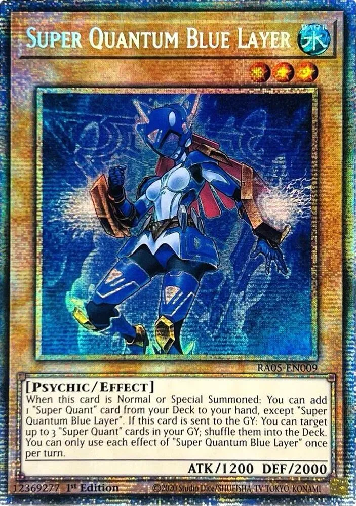 Force Blue Super Quantum — Rarity Collection 5 — Yu-Gi-Oh!