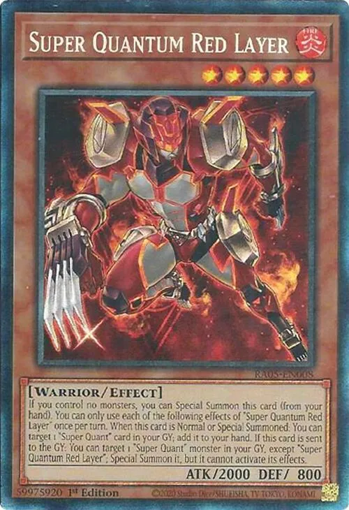 Super Quantum Red Layer — Rarity Collection 5 — Yu-Gi-Oh!