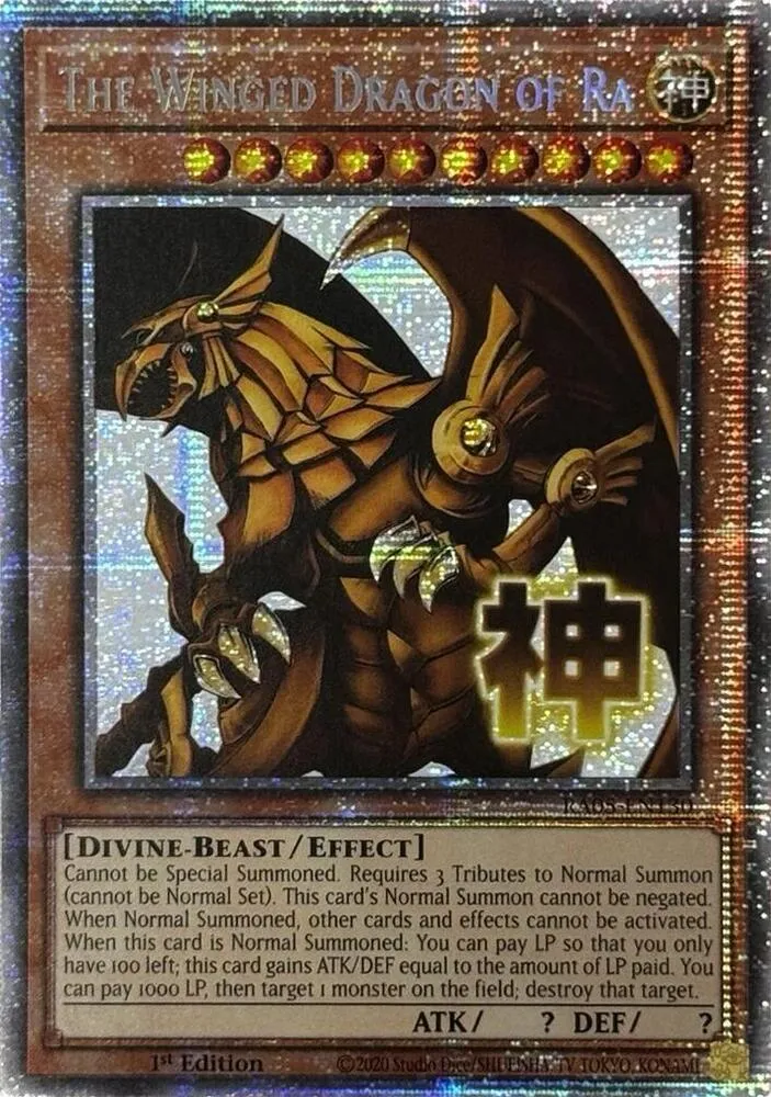 The Winged Dragon of Ra — Rarity Collection 5 — Yu-Gi-Oh!