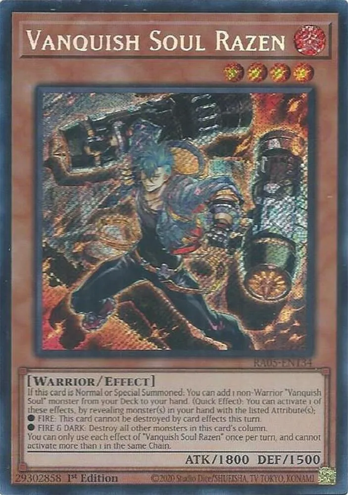 Âme du Vainqueur Razen — Rarity Collection 5 — Yu-Gi-Oh!