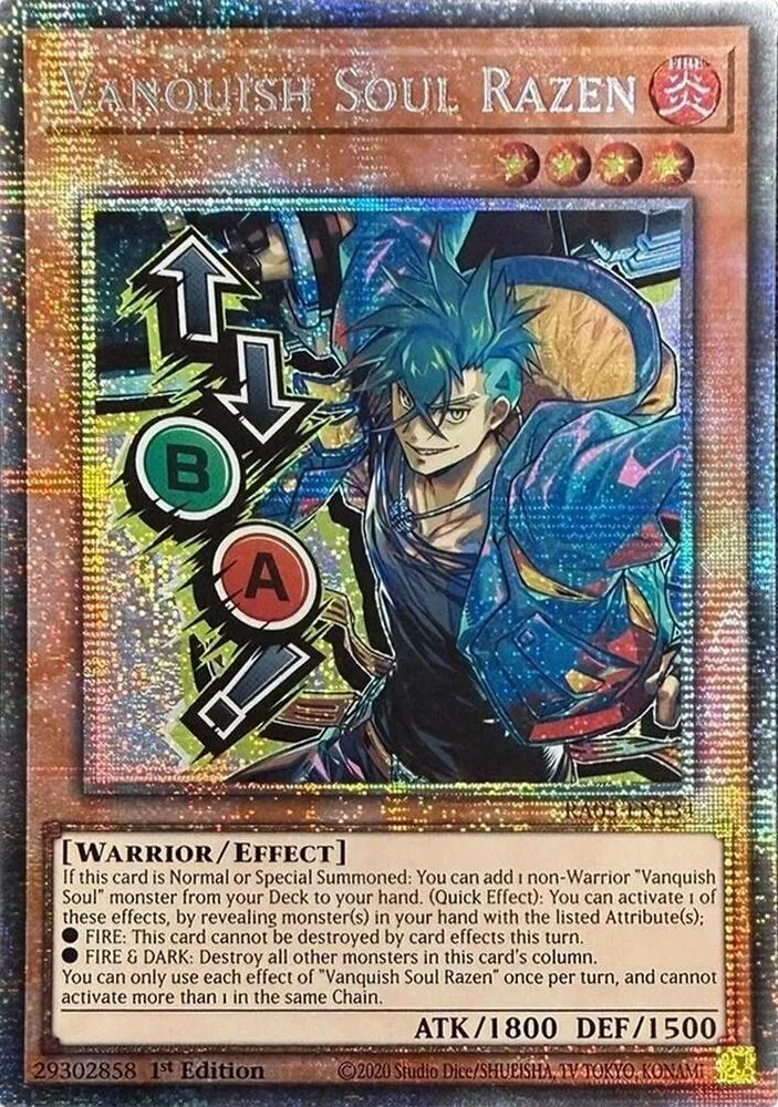 Vanquish Soul Razen — Rarity Collection 5 — Yu-Gi-Oh!