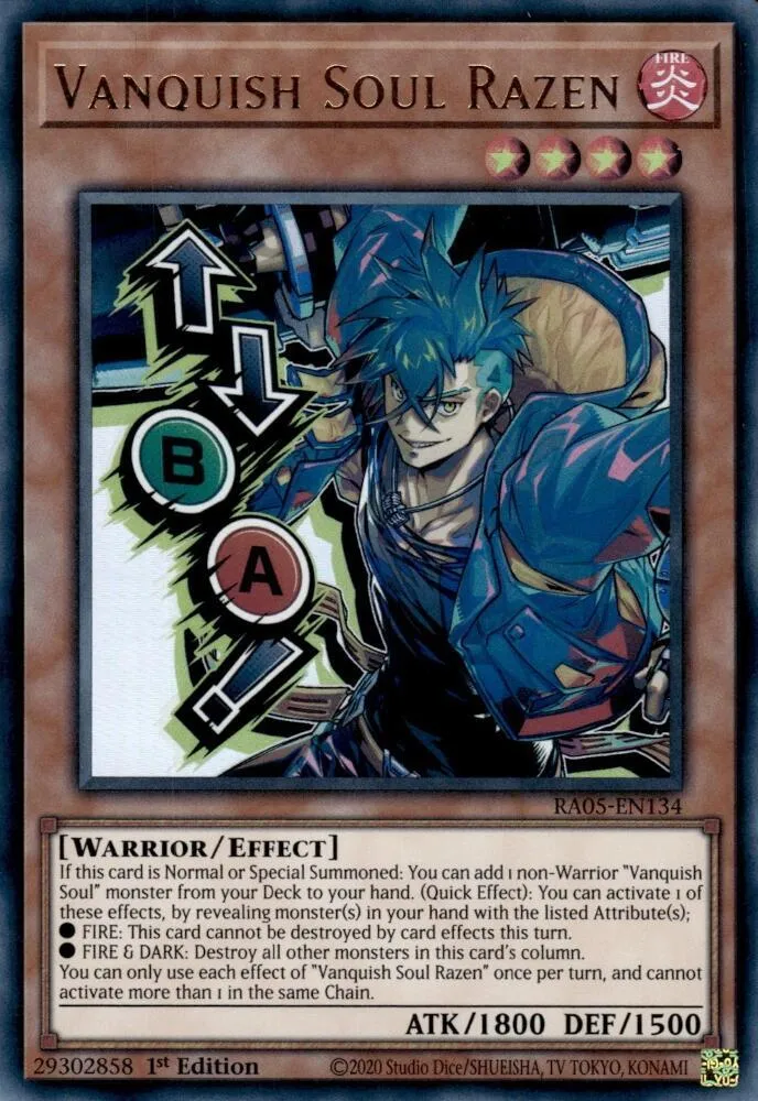 Vanquish Soul Razen — Rarity Collection 5 — Yu-Gi-Oh!