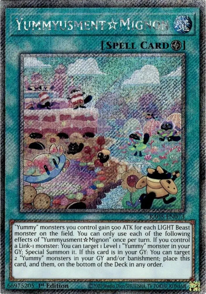 Yummyusment☆Mignon — Rarity Collection 5 — Yu-Gi-Oh!