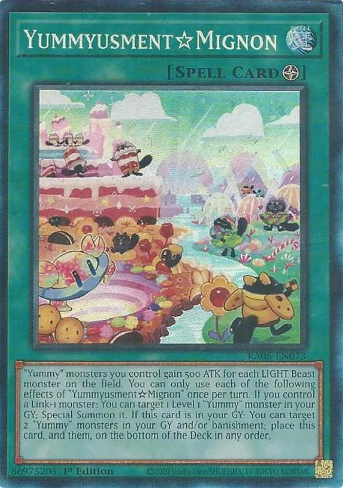 Yummyusment☆Mignon — Rarity Collection 5 — Yu-Gi-Oh!