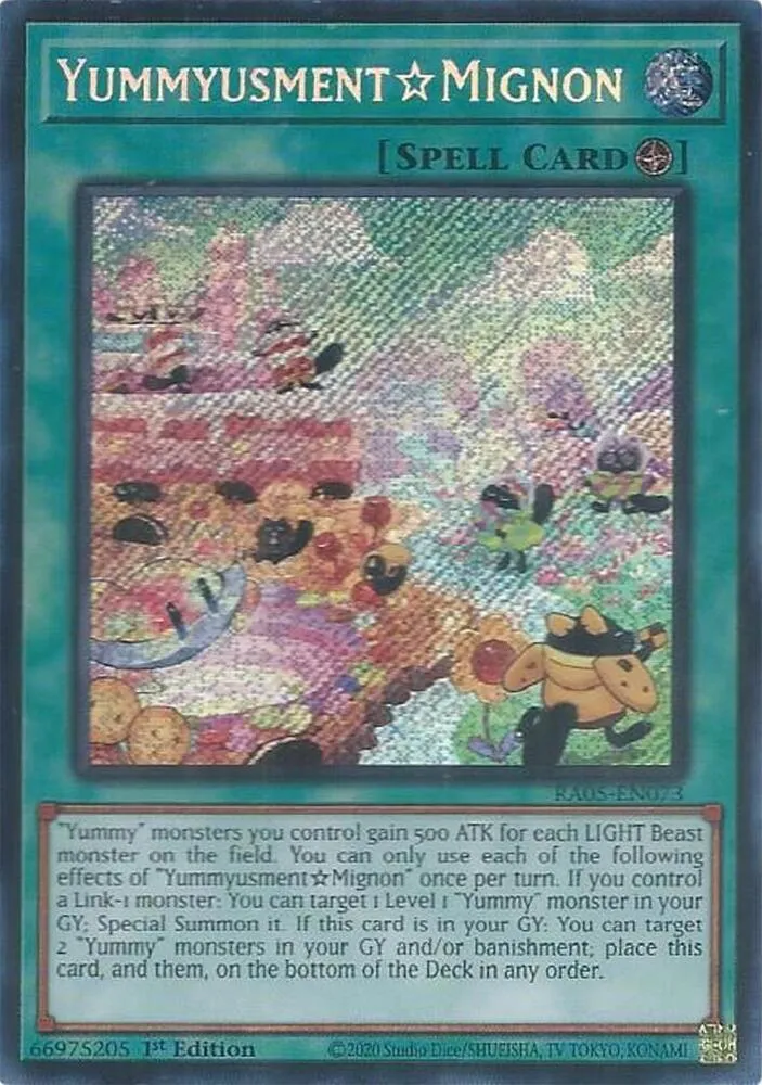 Yummyusment☆Mignon — Rarity Collection 5 — Yu-Gi-Oh!