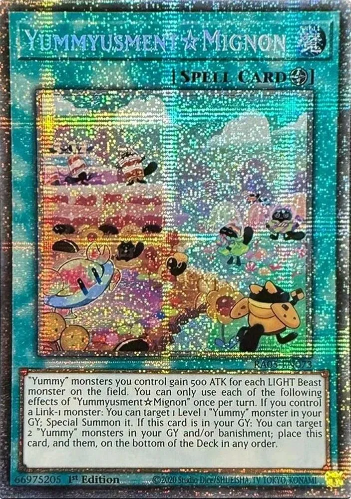 Yummyusment☆Mignon — Rarity Collection 5 — Yu-Gi-Oh!