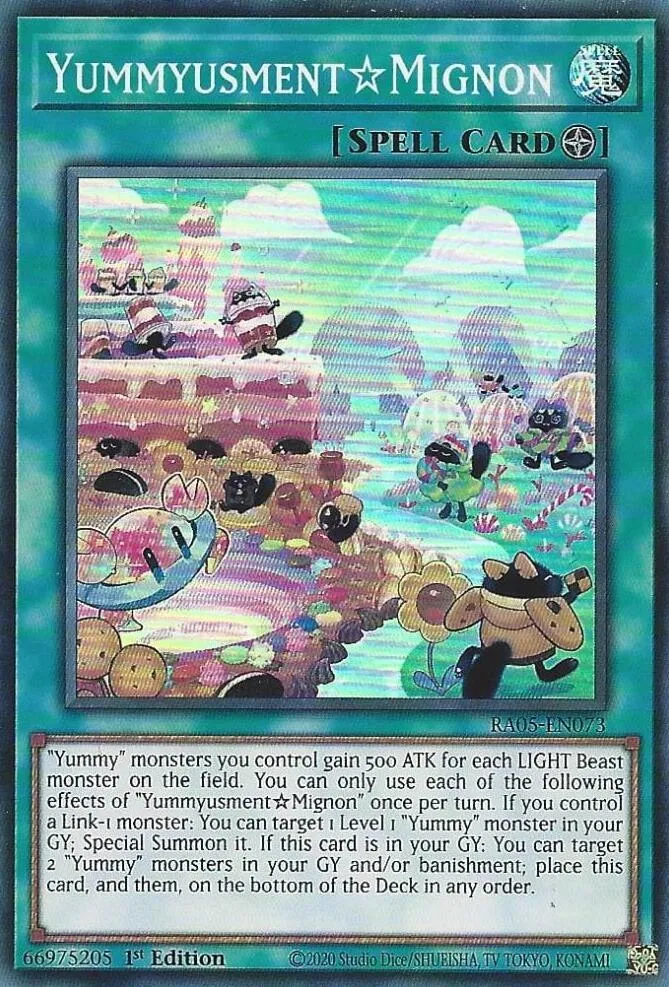 Yummyusment☆Mignon — Rarity Collection 5 — Yu-Gi-Oh!