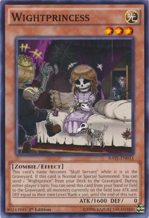 Princesse des Crânes Serviteurs — Raging Tempest — Yu-Gi-Oh!