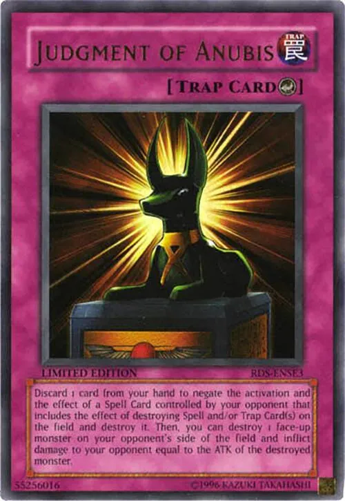 Judgment of Anubis — Rise of Destiny — Yu-Gi-Oh!