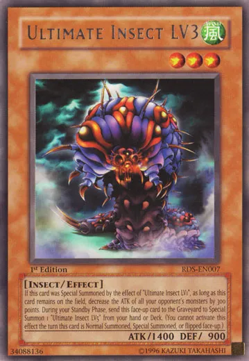Ultimate Insect LV3 — Rise of Destiny — Yu-Gi-Oh!
