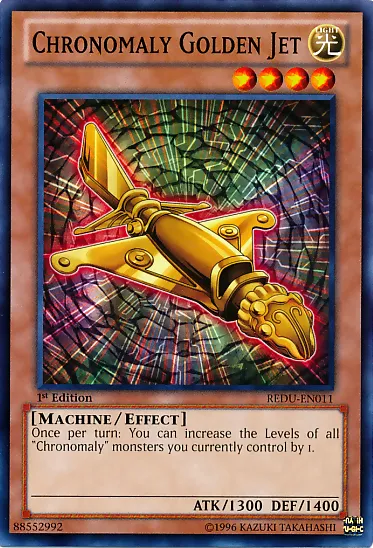 Chronomaly Golden Jet — Return of the Duelist — Yu-Gi-Oh!