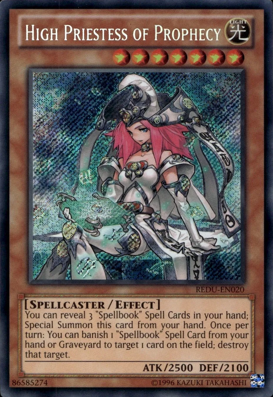 High Priestess of Prophecy — Return of the Duelist - Unlimited — Yu-Gi-Oh!