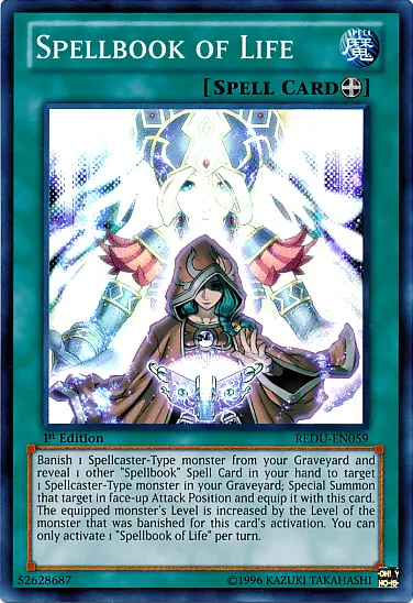 Spellbook of Life — Return of the Duelist — Yu-Gi-Oh!