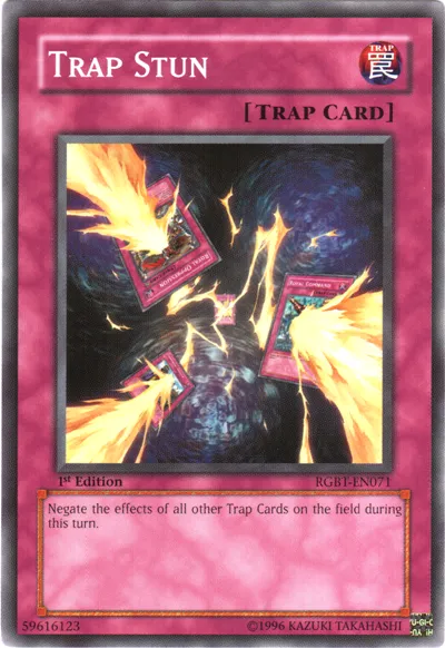 Trap Stun — Raging Battle — Yu-Gi-Oh!