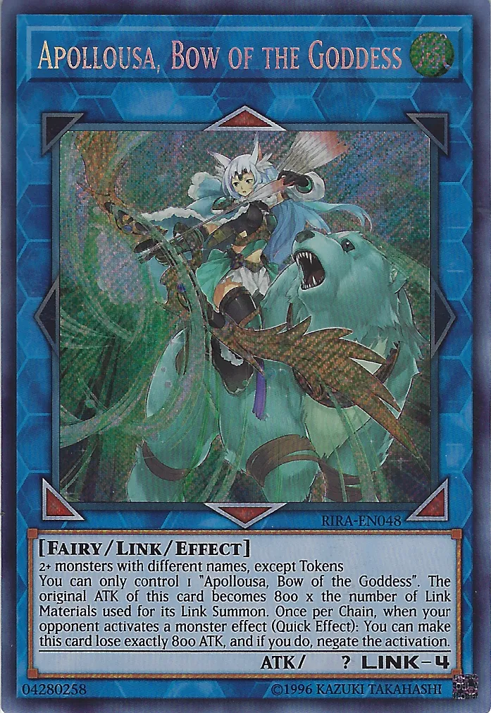 Apollousa, Bow of the Goddess — Rising Rampage - Unlimited — Yu-Gi-Oh!